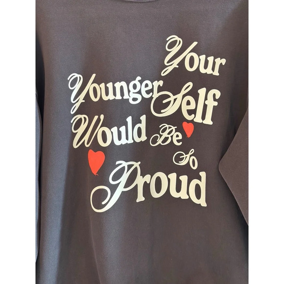 Women's Mayfair Sweatshirt S/M Charcoal - Picture 4 of 10